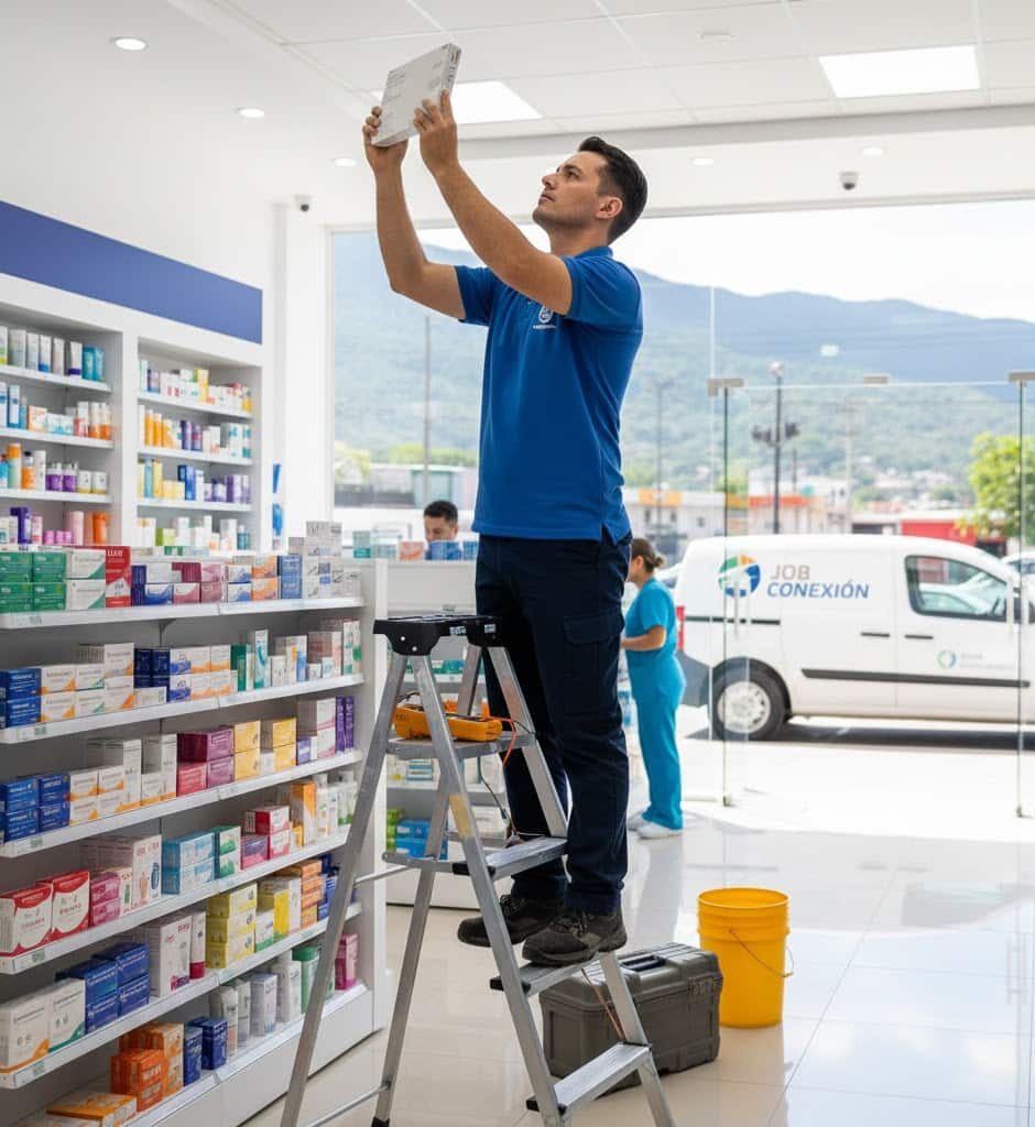 Auxiliar de Mantenimiento General con Licencia de Conducir